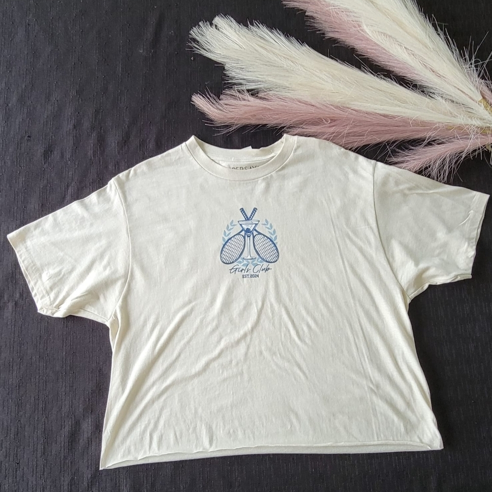 Persaya TENNIS Club Girls‎ T Shirts Size Large
